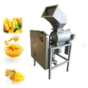 Mango-Saft herstellungs maschine Doppelt rommel Mango Peeling Corer Crusher Machine