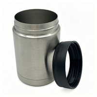 Bouteille isotherme portable sans BPA en acier inoxydable à double paroi de 12/14/16 oz pour canettes de bière, idéale pour rafraîchir et garder les boissons fraîches