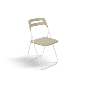 Juego de 6 Sillas de Jardín Color Gris Paloma, Asiento de Polipropileno, Base de Metal, Uso Interior y Exterior - Product Image 1