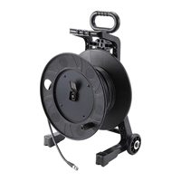 Cable SDI de 50M/100M, Adaptador BNC Macho/Hembra 12G, Conector de Alimentación CC para Cámara CCTV