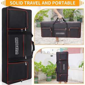 Funda de Piano Electrónico de Tela Oxford Acolchada, para Teclado de 88 Teclas, Fabricada por BSCI - Product Image 5