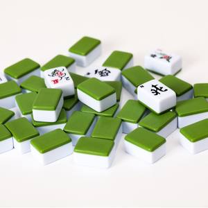 Mini fichas de Mahjong, 24 Uds., juego de viaje portátil, material de melamina para juegos de cartas de ajedrez, uso Universal, origen de China - Product Image 1