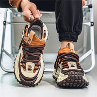 Nouvelles Chaussures de Randonnée Populaires Printemps 2025 en Gros, Baskets de Course Respirantes pour Hommes, Chaussures Chunky Tendance