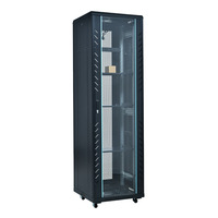 Armoire serveur réseau 19 pouces 27U pour centre de données, armoire de commutation réseau intérieure sur pied pour serveur, vente en gros