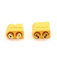Connecteur d'alimentation de haute qualité Amass Brass 3,5 mm 30A, prise banane mâle vers femelle XT60, pour drone RC et batterie Lipo de bateau