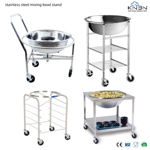 Soporte Móvil Comercial de Acero Inoxidable 201/304 para Tazón Mezclador con 5 Niveles para Bandejas de Horno para Panadería y Cocina - Product Image 6