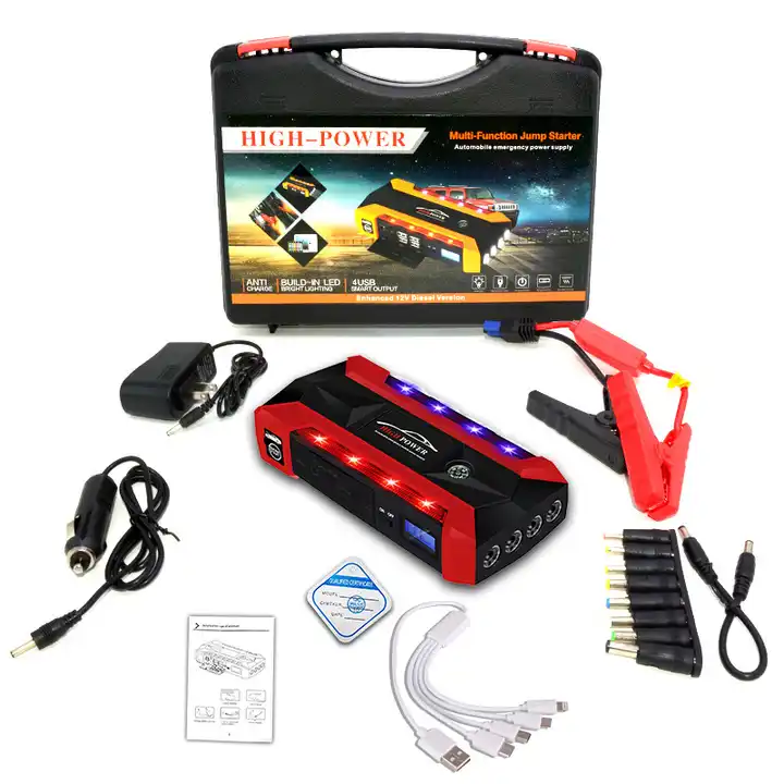 portable multifunctional 24v 5-in-1 auto battery