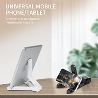 Support de tablette pliable personnalisé en gros, support de smartphone portable pour événements technologiques, support de bureau réglable pour utilisation mains libres, cadeau