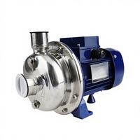 Pompa Air Sentrifugal Listrik Semi-Open Stainless Steel BK Yuehua 33LPM Laju Alir Maksimum untuk Mesin Cuci Piring/Pulp Kedelai/Granular