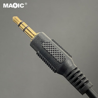 OEM En Gros Prix 1.5M DC 3.5mm Stéréo Mini Fiche à Fiche Audio Câble 3.5MM Mâle À Mâle Aux Câble Audio Pour Casque Haut-parleurs