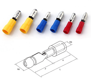 Tay áo Bullet MPD PVC Brass thiết bị đầu cuối với nam ngắt kết nối - Product Image 3