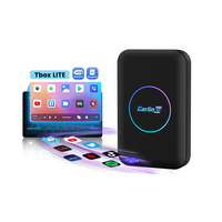 Adaptador CarlinKit Tbox de CarPlay con cable a inalámbrico, caja de video Android de 32 GB/512 GB para coche, iPhone, Apple CarPlay, dongle para coches