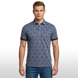 Camisas Formales de Manga Corta para Hombre, de Algodón Terry, Antiarrugas, con Logotipo Frontal, Personalizadas al por Mayor (OEM) - Product Image 1