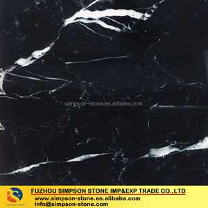 Garanzia della qualità del prodotto nero Marquino pietra naturale pavimenti in marmo piastrelle, lastre di marmo nero - Product Image 2