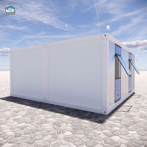 Bureau personnalisable Café-restaurant bar Maison moderne préfabriquée Maison modulaire en verre avec panneau sandwich Maison conteneur - Product Image 5