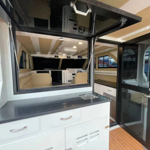 Catamaran de luxe en aluminium CAT de 11 m, bateau de pêche et de loisirs en aluminium, à <span class=keywords><strong>prix</strong></span> avantageux - Product Image 4