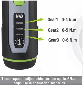<span class=keywords><strong>Tournevis</strong></span> <span class=keywords><strong>électrique</strong></span> sans fil de Type C 3.6V avec jeu d'embouts rechargeables Li-ion Petit réglage de couple multi-usage Alimenté par batterie - Product Image 4