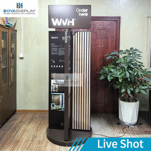 4面回転ディスプレイラック - 金属製360度回転ディスプレイスタンド（小売店衣料品アクセサリー用） - Product Image 6