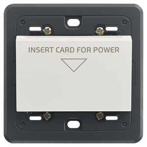 สวิตช์ติดผนังแบบเสียบการ์ด 230V สำหรับจ่ายไฟ - Product Image 1