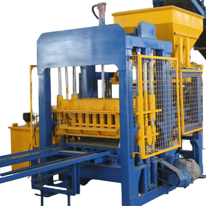 Máy làm khối hoàn toàn tự động QT4-15 hiệu quả cao Máy làm khối rỗng Máy làm gạch - Product Image 3