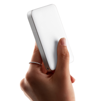 Batterie externe ultra-mince avec câble intégré 5000 mAh 22,5 W certifiée SMART par CCC, cordon indépendant, double usage pour une seule ligne