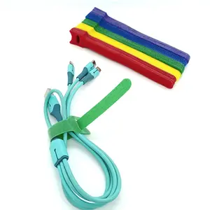 Wholesale Price Magic Tape Sticks Fastener Back To Back Hook And Loop Data-line Cable Tie