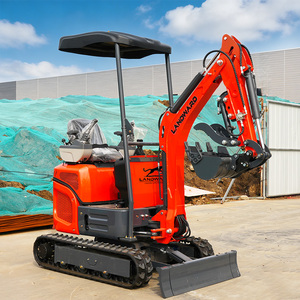 Mini-excavatrice Orchard 1,2 tonne facile à utiliser pour travaux agricoles, petite excavatrice XT12Pro, pelle hydraulique sur chenilles 1 tonne, pas chère à <span class=keywords><strong>vendre</strong></span> - Product Image 1