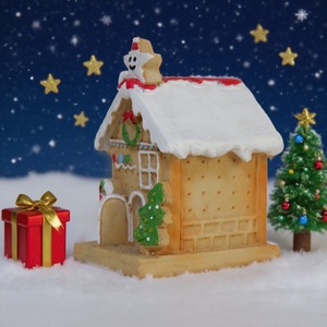 Decoración Navideña DIY al por Mayor, Casa de Jengibre, Casa de Muñecas, Decoración de Paisajes en Miniatura, Accesorios para Ambiente Navideño, Regalo Festivo - Product Image 5