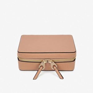 Estuche Organizador de Joyas Portátil de Primera Calidad, Personalizado por Fábrica BSCI, Caja de Almacenamiento de Joyas de PU, Bolsa de Almacenamiento de Joyas - Product Image 5