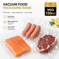 Bolsas de Sellado al Vacío Premium Resistentes a Pinchazos de 11 Capas de PA/PE de Grado Alimenticio, Aprobadas por la FDA, para Carne Congelada, Mariscos y Salmón
