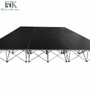 Plateforme de scène intelligente compacte en aluminium 4x4 pour mariages, chorales, événements royaux et défilés - Product Image 1