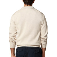 Pull-over en maille pour homme, personnalisé, avec boutons, mélange cachemire, anti-plis, respirant, style preppy, pour le bureau, haute qualité