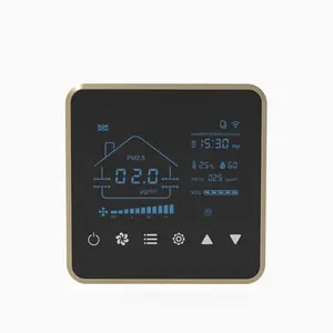 MIA APP Smart LCD Screen RS485 controller fan speed controller for heat energy recovery ventilation system HVAC system