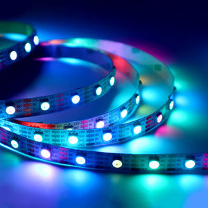 New Design WS2815 IC Built-in Addressable <strong>LED</strong> Digital Ribbon 60 <strong>LED</strong> Magic Individual <strong>LED</strong> <strong>Programmable</strong> Pixel <strong>LED</strong> Strip - Product Image 2