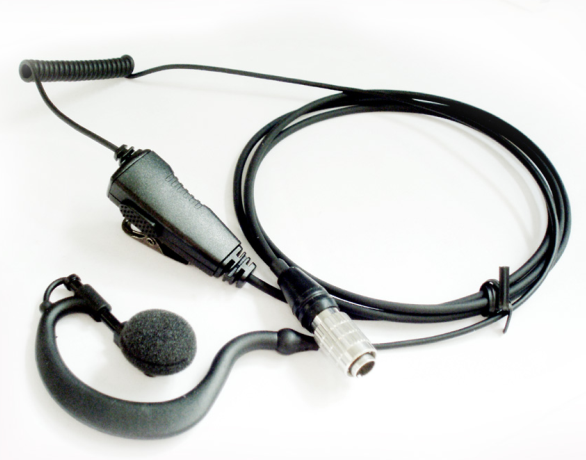 Micro écouteur EarHook en forme de G pour le service de sécurité TK-360