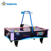 Machine de jeu d'arcade de hockey de vitesse personnalisée nouvelle marque Simulateur de air hockey style sport Poussoir à pièces Matériau métallique pour le divertissement