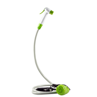Douche de camping portable, écologique, étanche, alimentée par batterie rechargeable, pour une utilisation en extérieur