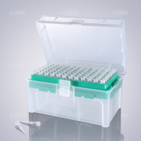 Embouts de pipette universels 32 mm 10 µL, emballés sous blister, stériles, fournitures de laboratoire de haute qualité