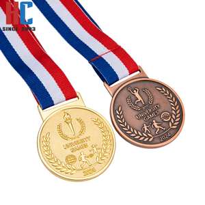 Médaille de compétition sportive universitaire personnalisée en métal émaillé pour jeunes, fabriquée en usine depuis 20 ans - Product Image 6