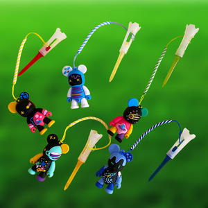 Accessoire pendentif Violent Bear pour tee de golf, best-seller transfrontalier, avec cordon anti-perte, 83 mm - Product Image 3