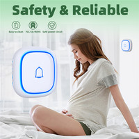 Timbre Inalámbrico Fácil de Instalar, Resistente al Agua IP55, para Hogar y Oficina