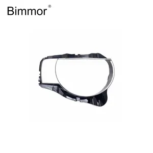 Bimmor 3 헤드 라이트 랜드 로버 수비수 헤드 라이트 유리 렌즈 커버 투명 플라스틱 쉘 2020-2022 헤드 램프