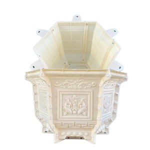 Großhandel Großes Angebot Verschiedene Abs Kunststoff form Garten Pflanz gefäße Pflanzen vase Blumentopf formen Form für Beton zement töpfe