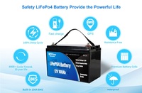 Batterie marine LiFePO4 36V 42Ah/50Ah/60Ah/72Ah/100Ah haute capacité, étanche, batterie de bateau à cycle profond