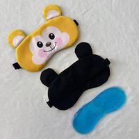 Masque de sommeil en gel réutilisable, doux et rafraîchissant, avec sangle élastique réglable et respirante, pour toutes les saisons