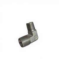 Adaptador Hidráulico Recto de Alta Calidad y Sellado Hermético, de Acero al Carbono y Acero Inoxidable Forjado