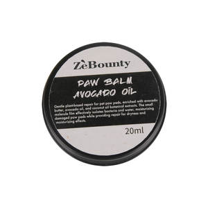 Baume pour animaux de compagnie personnalisable, écologique, à base d'extrait d'avocat naturel et de vitamine E, hydratant et réparateur, pour chiens, chats, nez et griffes - Product Image 6