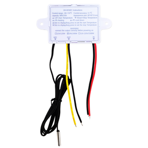 Termostato 12V /24V / 220V regolatore di temperatura digitale <span class=keywords><strong>XH</strong></span>-W3001 W3001 termostato interruttore di riscaldamento di raffreddamento - Product Image 6