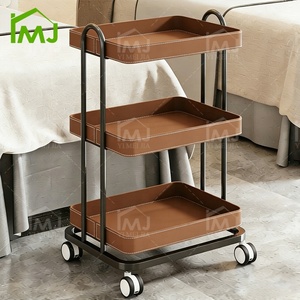 Mobile Makeup Salon Cart 3 Tiers Pedicure Spa Nail Shop <strong>Trolley</strong> Beauty <strong>Trolley</strong> for Sale - Product Image 5