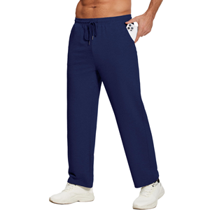 Pantalon de pyjama en velours côtelé 100 % coton pour homme, décontracté, écologique, imperméable, respirant, à taille élastique avec poches – Vente en gros - Product Image 1